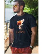 Koszulka Burn in Love <br>Romantyczny płomień - Unisex, dla niego