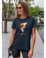 Koszulka Burn in Love <br>Romantyczny płomień - Unisex, dla niej