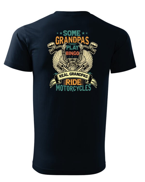 Koszulka Grandpas Who Ride <br>Dziadkowie na pełnym gazie - Unisex, dla niego