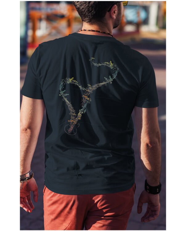 Koszulka Rytm Miłości <br>Muzyczne Serce - Unisex, dla niego