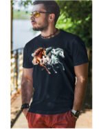 Koszulka Miłość w Galopie <br>Konie i wolność - Unisex, dla niego