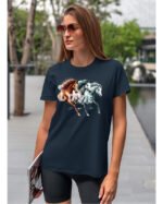 Koszulka Miłość w Galopie <br>Konie i wolność - Unisex, dla niej