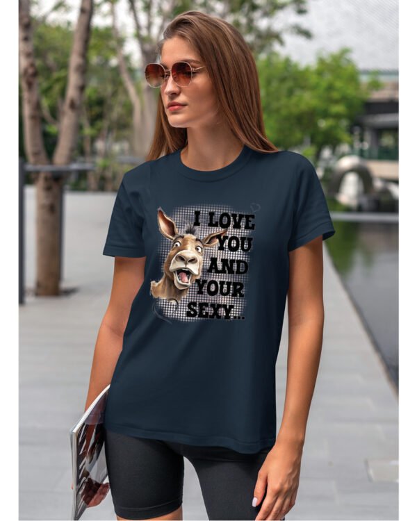 Koszulka Sexy i zabawny <br>Miłosne wyznanie z humorem - Unisex, dla niej