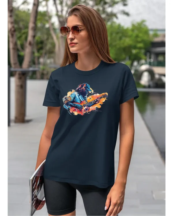 Koszulka Kocham muzykę <br>Pasja do dźwięków - Unisex, dla niej