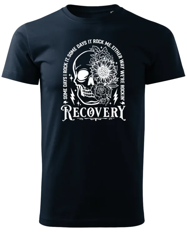 Koszulka Recovery <br>Rock'n'rollowy powrót - Unisex, dla niej, edycja White
