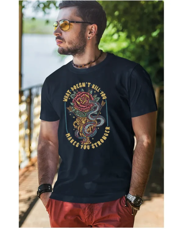 Koszulka What doesn't kill you <br>Makes you stronger - Unisex, dla niego