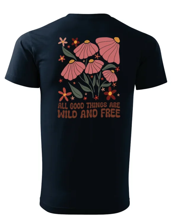 Koszulka Wild and Free <br>Piękno natury - Unisex, dla niej
