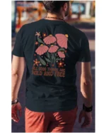 Koszulka Wild and Free <br>Piękno natury - Unisex, dla niego