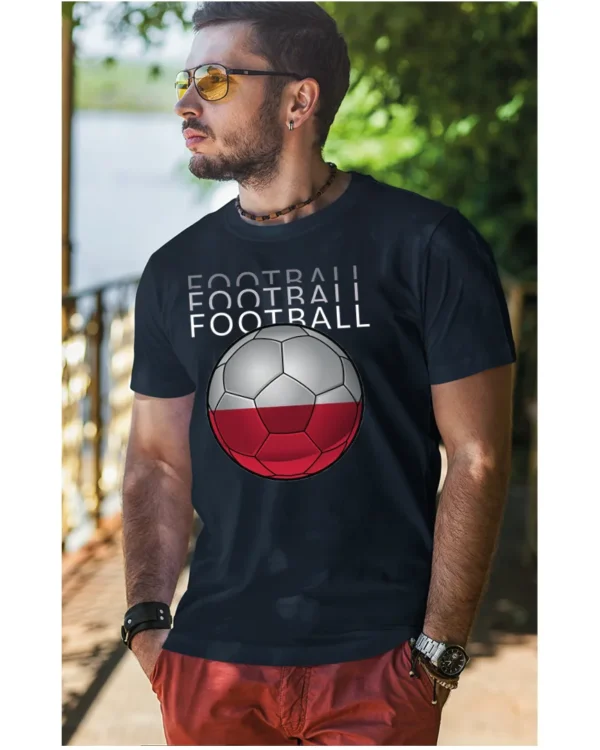 Koszulka Football <br>Miłość do gry - Unisex, dla niego