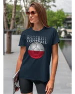 Koszulka Football <br>Miłość do gry - Unisex, dla niej