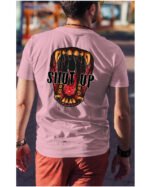 Koszulka unisex napis “Shut up”, dla niego – wybierz kolor!