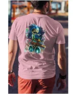 Koszulka unisex "Neonowy rowerzysta", dla niego – wybierz kolor!