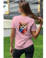 Koszulka unisex "Sowa", dla niej – wybierz kolor!