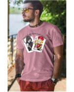 Koszulka unisex napis “God save me from false friends”, dla niego – wybierz kolor!