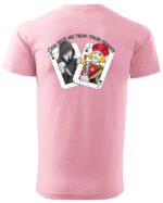 Koszulka unisex napis “God save me from false friends”, dla niej – wybierz kolor!
