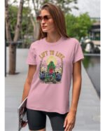 Koszulka unisex "Fitness z zombie, trenuj by przeżyć", dla niej – wybierz kolor!