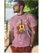 Koszulka unisex "Odlotowa gitara – brzmienie, które unosi", dla niego – wybierz kolor!