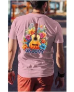 Koszulka unisex "Odlotowa gitara – brzmienie, które unosi", dla niego – wybierz kolor!