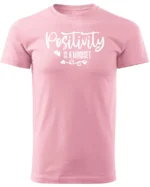 Koszulka Pozytywne nastawienie - edycja White UNISEX
