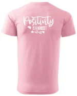 Koszulka Pozytywne nastawienie - edycja White UNISEX