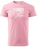 Koszulka Silniejsza niż burza - edycja White UNISEX