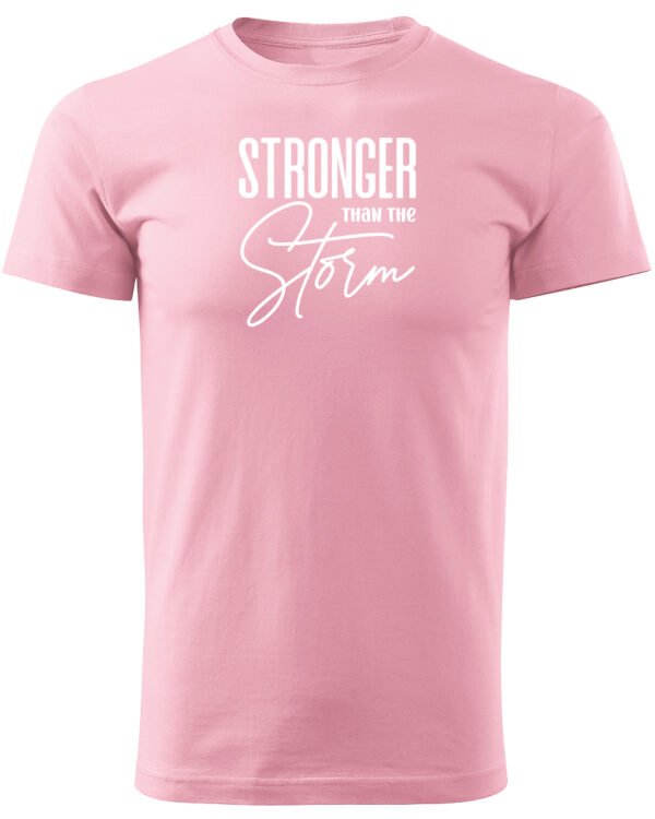 Koszulka Silniejsza niż burza - edycja White UNISEX