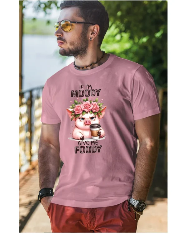 Koszulka Gdy mam humorki, daj mi jedzonko - Unisex