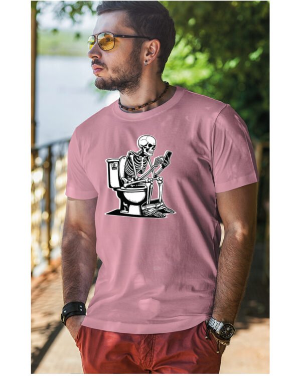 Koszulka Szkielet na toalecie UNISEX