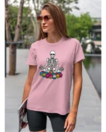 Koszulka Szkielet medytujący UNISEX