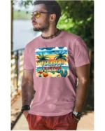 Koszulka Plażowy luz <br>idealna na letnie dni - Unisex, dla niego