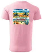 Koszulka Plażowy luz <br>idealna na letnie dni - Unisex, dla niego