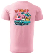 Koszulka Lato pełne radości <br>wyrusz w podróż do przygód - Unisex, dla niego