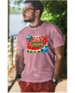 Koszulka Letnie wibracje <br>poczuj radość lata - Unisex, dla niego