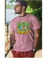 Koszulka Owocowe Lato <br>poczuj tropikalne wibracje - Unisex, dla niego