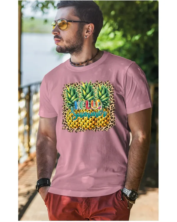Koszulka Owocowe Lato <br>poczuj tropikalne wibracje - Unisex, dla niego
