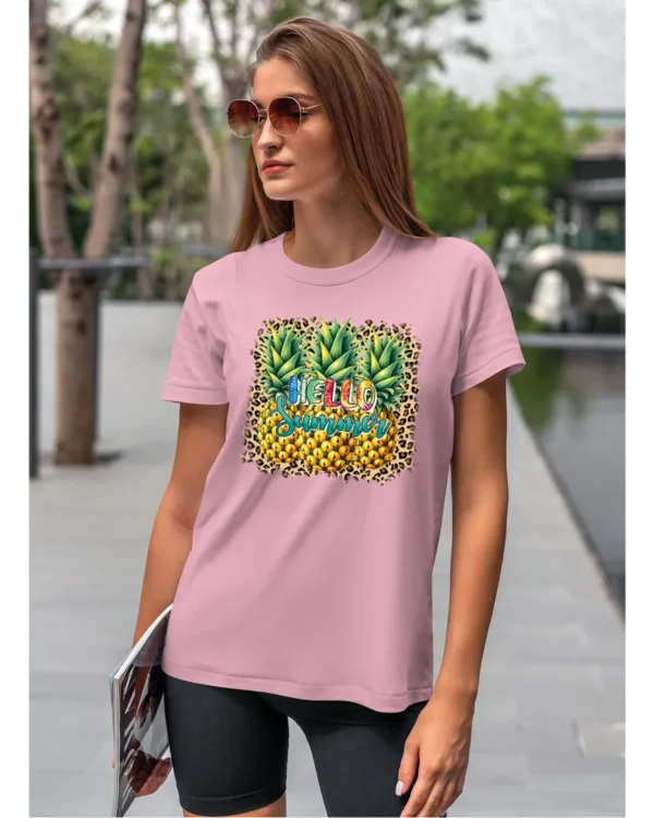 Koszulka Owocowe Lato <br>poczuj tropikalne wibracje - Unisex, dla niej