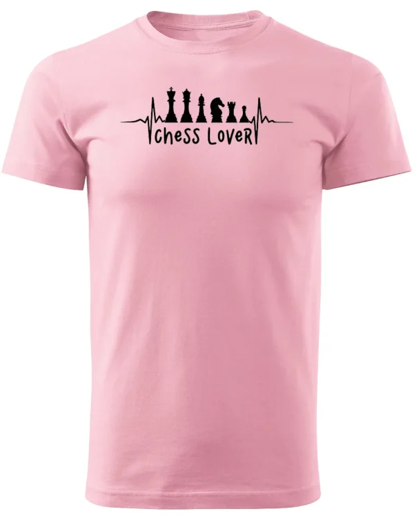 Koszulka Miłośnik szachów <br>bądź królem planszy - Unisex, dla niego