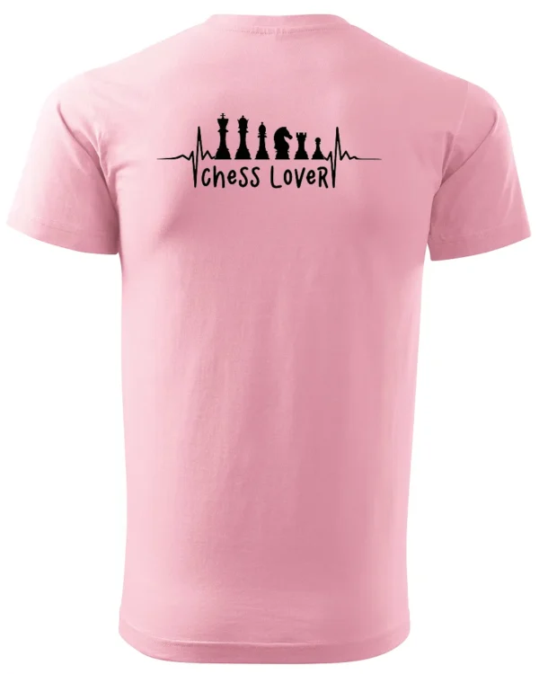 Koszulka Miłośnik szachów <br>bądź królem planszy - Unisex, dla niego