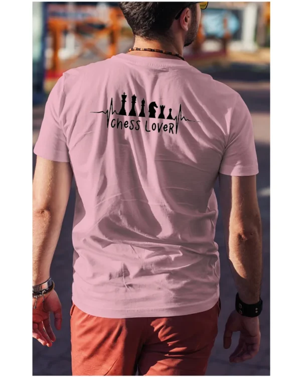 Koszulka Miłośnik szachów <br>bądź królem planszy - Unisex, dla niego