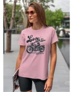 Koszulka Jazda, wolność, niezależność, „Long Live Rad Babes” – edycja Midnight, Unisex