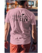 Koszulka Świętuj każdy krok, „Celebrate Each Step” – Unisex