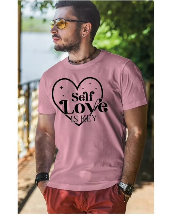 Koszulka Self love is key, miłość do siebie to podstawa – Unisex