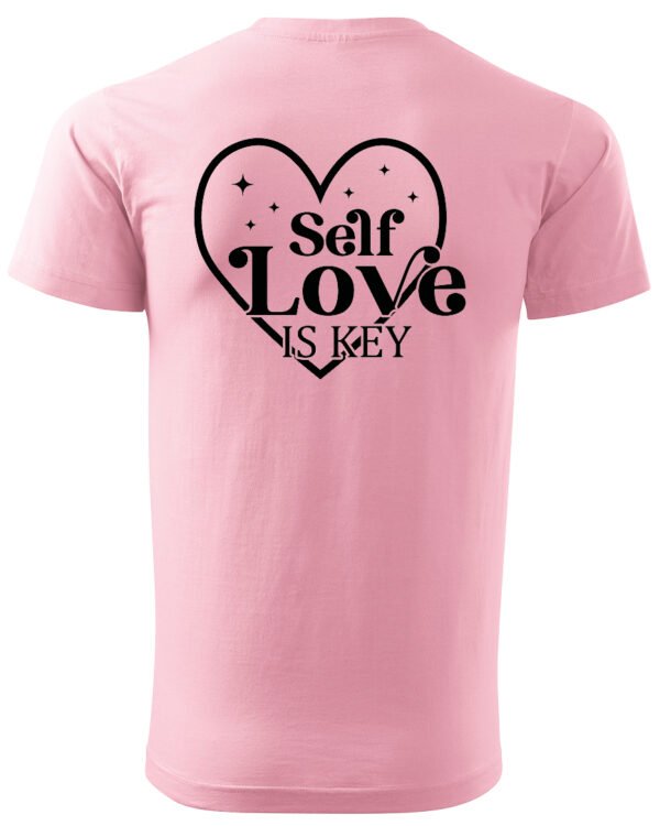 Koszulka Self love is key, miłość do siebie to podstawa – Unisex