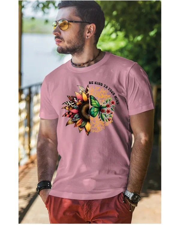 Koszulka Dbaj o swój spokój, „Be kind to your mind” – Unisex
