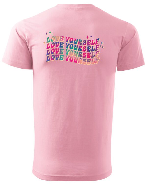 Koszulka Love Yourself, Pokochaj siebie – Unisex