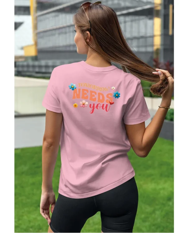 Koszulka Tomorrow needs you, Bądź nadzieją jutra – Unisex