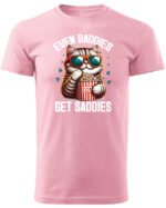 Koszulka Słodki Kot <br>Nawet twardziele mają chwile słabości - Unisex, dla niej