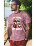 Koszulka Słodki Kot <br>Nawet twardziele mają chwile słabości - Unisex, dla niego
