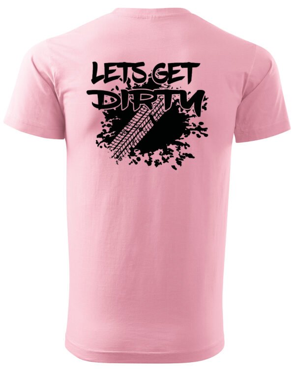 Koszulka Let's get Dirty <br>Off-road i Zabawa - Unisex, dla niego