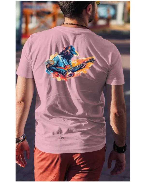 Koszulka Kocham muzykę <br>Pasja do dźwięków - Unisex, dla niego